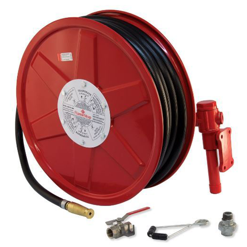 36m-Swing-Arm-Hose-Reel, fire hose reel replacement or servicing