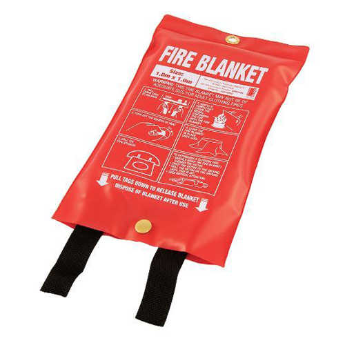 Fire blanket restock for fire safety
